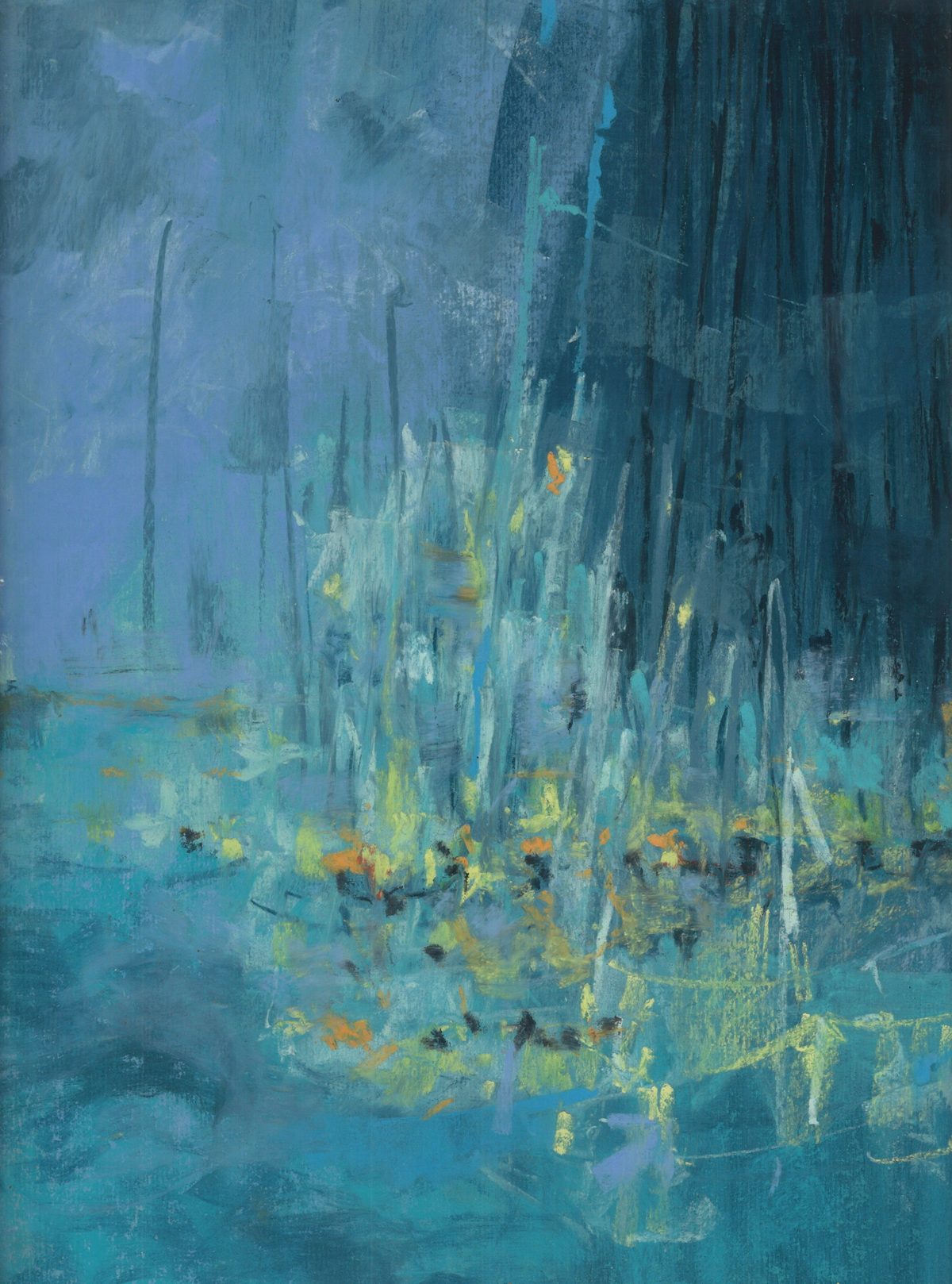Les bateaux bleu
