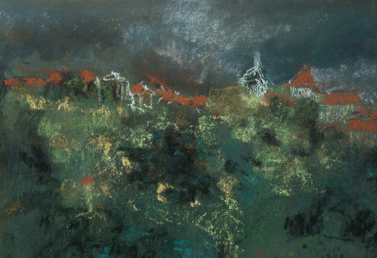St-Benoît sous l'orage